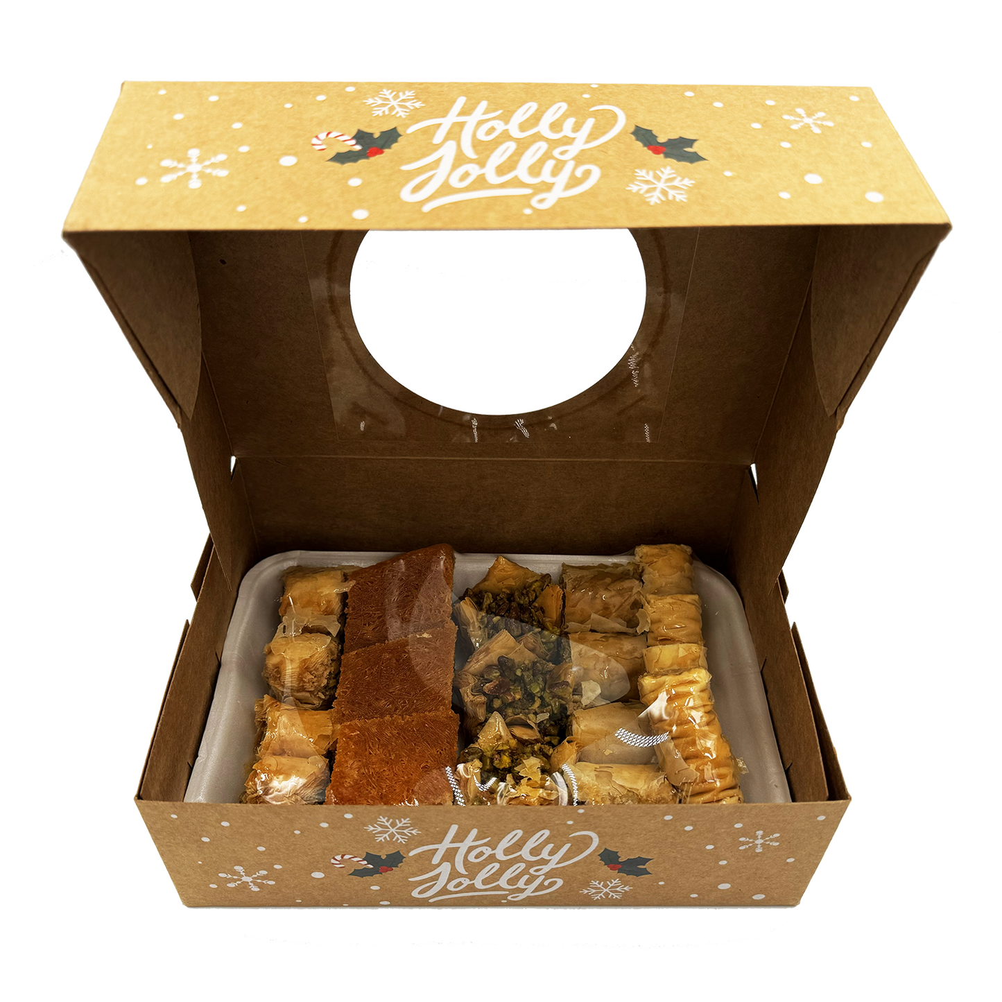 Holiday Baklava Gift Box 18 Count 1 lb