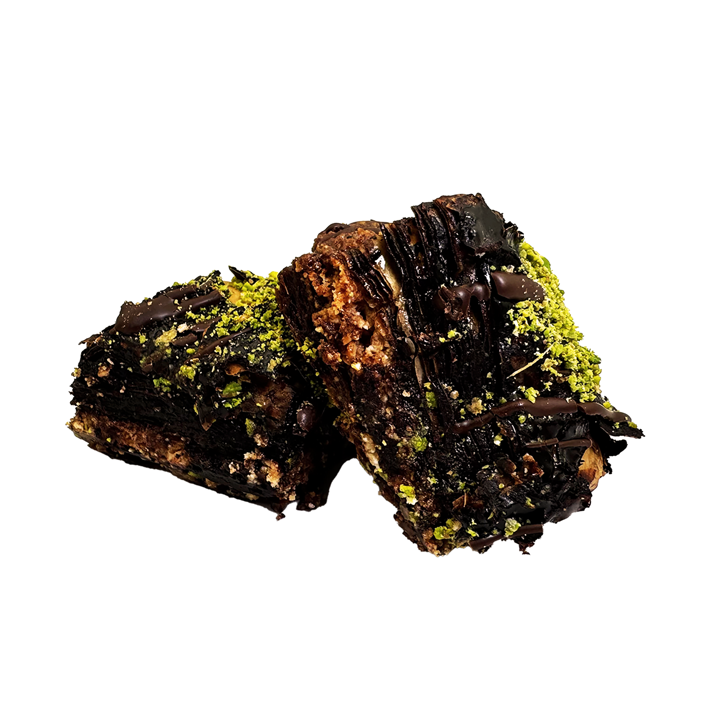 Chocolate Pistachio Baklava