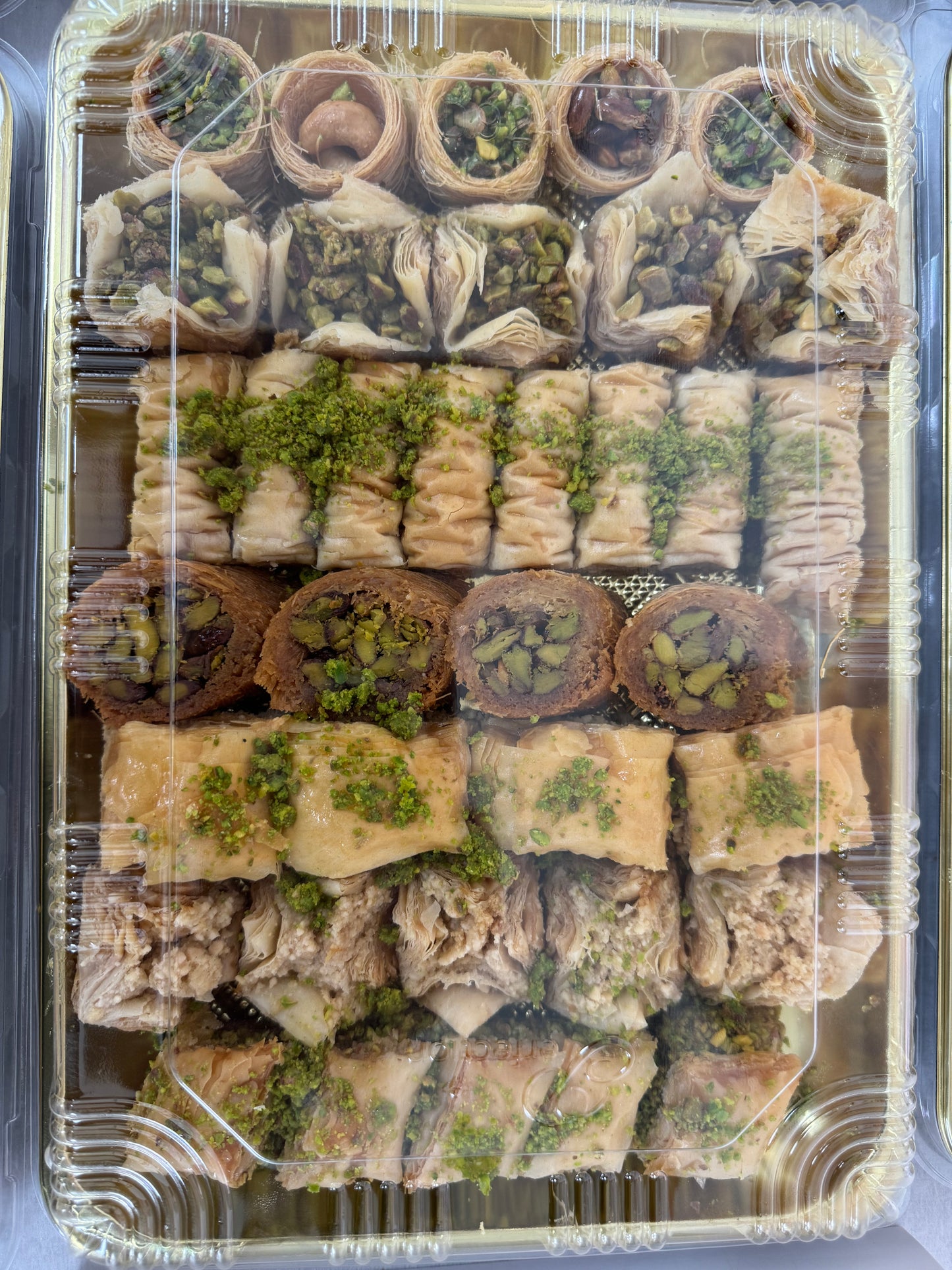 Assorted Baklava Medium Tray 36 Count